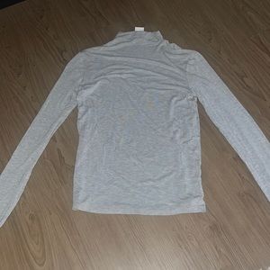 Grey, mock turtle neck size S